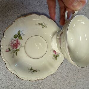 Rosenthal Courtship Footed cup & saucer set pompadour selb germany